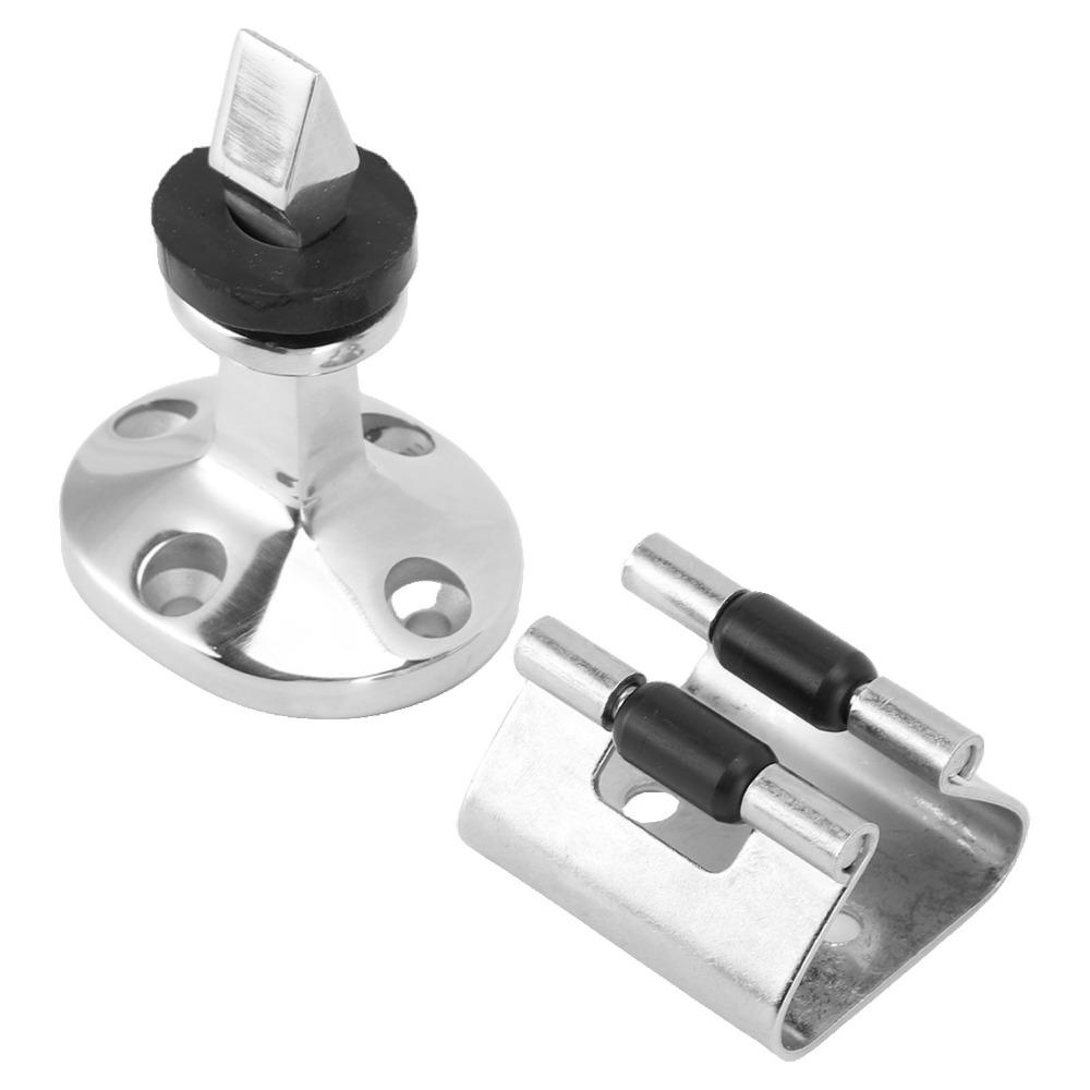 Polished Finish Door Stopper 316 Stainless Steel Door Holder Industrial Secure Fixation  Boat Use