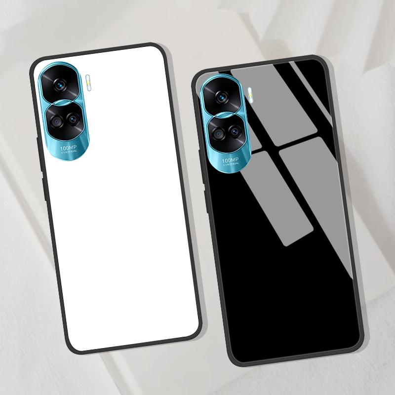 Закаленное Стекло Жесткий Чехол Для Honor 90 Lite 5G Чехол Мраморный Funda Coque Для Honor 90 Pro Honor90 90Lite 90Pro Чехлы Для Телефона Бампер