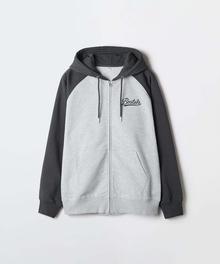 Spao Boston Худи на молнии с рукавом реглан_Spmzg23Cy2