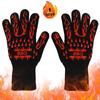 Heat-Resistant BBQ Gloves - Anti-Scald & Insulated for Oven, Grill, and Microwave Use