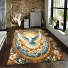 Dove and Sunlight Design carpet Non-slip rug suitable for living room and bedroom sofas