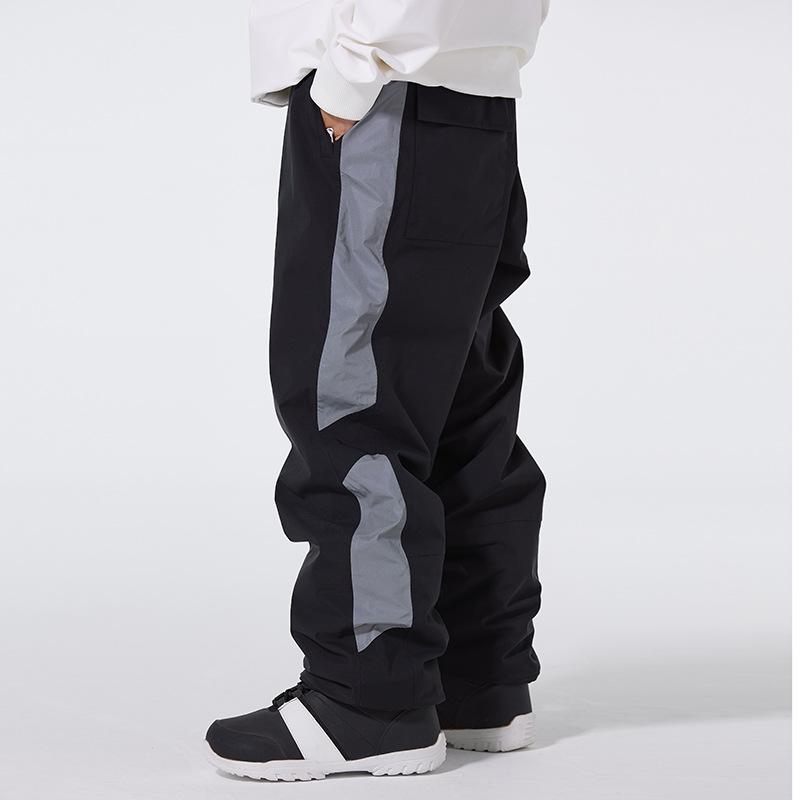 Мужские и женские зимние спортивные лыжные штаны на открытом воздухе, ветрозащитные водонепроницаемые штаны для сноуборда для женщин и мужчин, теплые дышащие лыжные штаны