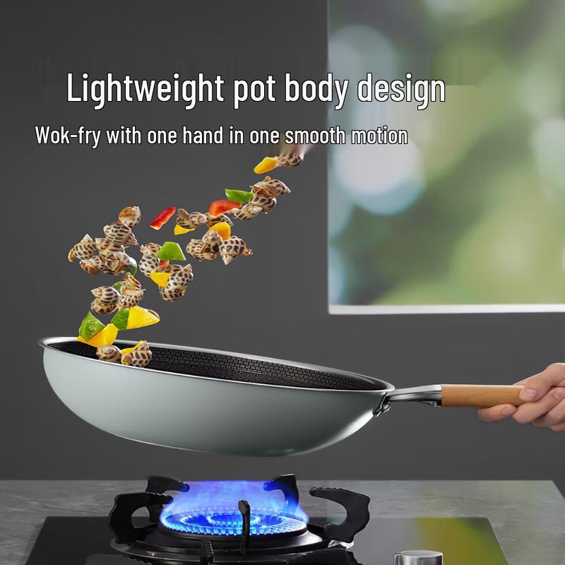 COOKER KING Вок из нержавеющей стали 316L с антипригарным покрытием