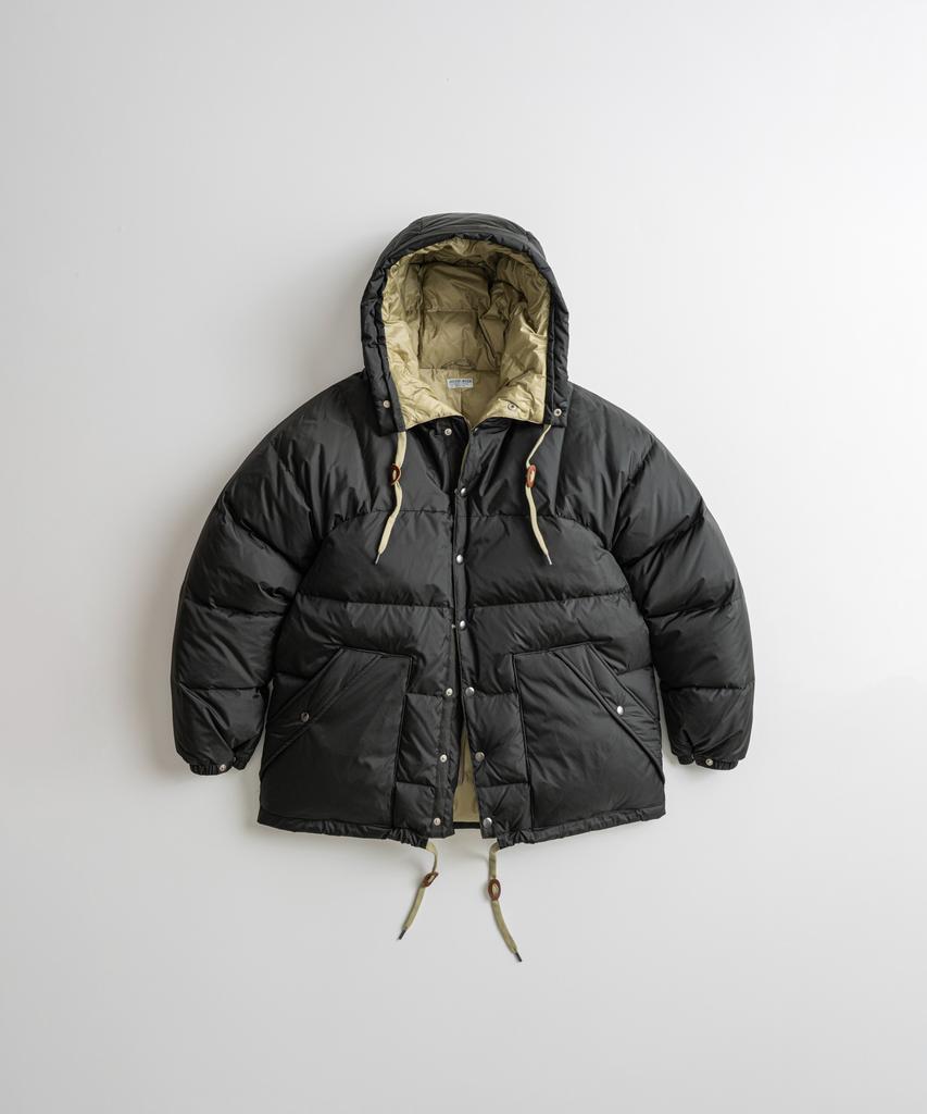 BEHEAVYER Sierra Duck Down Parka Black/L.Olive