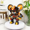 Moc Mouse Snake Sheep Monkey Model Building Block Animal Series Brick Construction Toy Children Desk Home Decoration