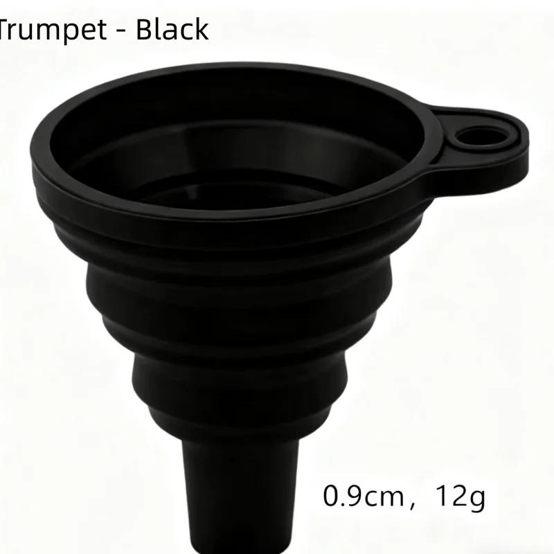 Food Grade Silicone Collapsible Funnel Set, 1/3/5/10pcs Mix S/M/L Sizes for Filling Bottles, Kitchen Liquid Transfer Tool for Sm