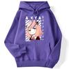 Зимние женские толстовки с капюшоном Anime Anya-Spy X Family Art Printed Sweatshirt Drop Sleeves Pocket Top Strecth warm Funny Woman Streetwear