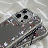 Зеркало для макияжа высокой четкости iphone13 персонализированное Hello Kitty яблоко 17 чехол для мобильного телефона 14promax зеркало 15 противоударный 11