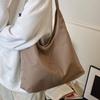 2025 Foreign Style Single Shoulder Tote Women's Bag Simple Niche Large Capacity Underarm Bag Casual Commuter Girl Handbag