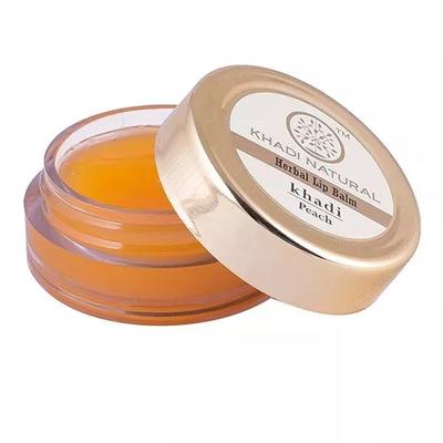 Бальзам для губ с Персиком, Пчелиным воском и Мёдом (5 г), Peach Lip Balm - With Beeswax and Honey,