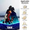 1pc, Coco Collection Inspired Guitar Print Blanket Home Decor, Couch Throw, Outdoor Blanket, Gift for Music Lovers, Coverlet Suitable for Bedroom