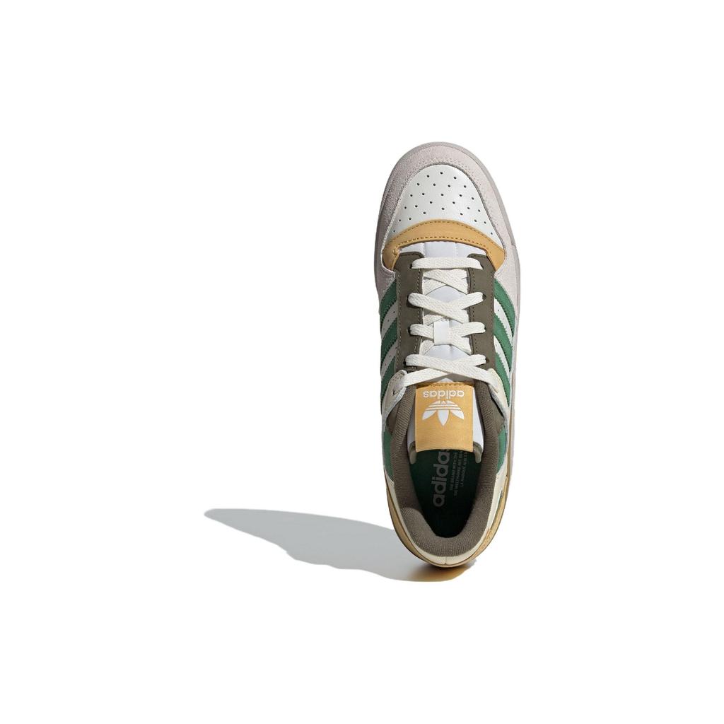 adidas Originals Forum Универсальные Повседневные Легкие Удобные Низкие Кеды для Скейтбординга Унисекс Белые Желтые Зеленые ID6264