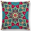 Бохо Красочные Цветы Абстрактный Этнический Цветочный Чехол для Подушки Мандалы Дизайн Узора Винтажный Пэчворк Ретро Наволочка