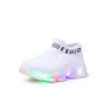 Children Baby Girls Boys Letter Mesh Led Luminous Socks Sport Run Sneakers Casual Shoes