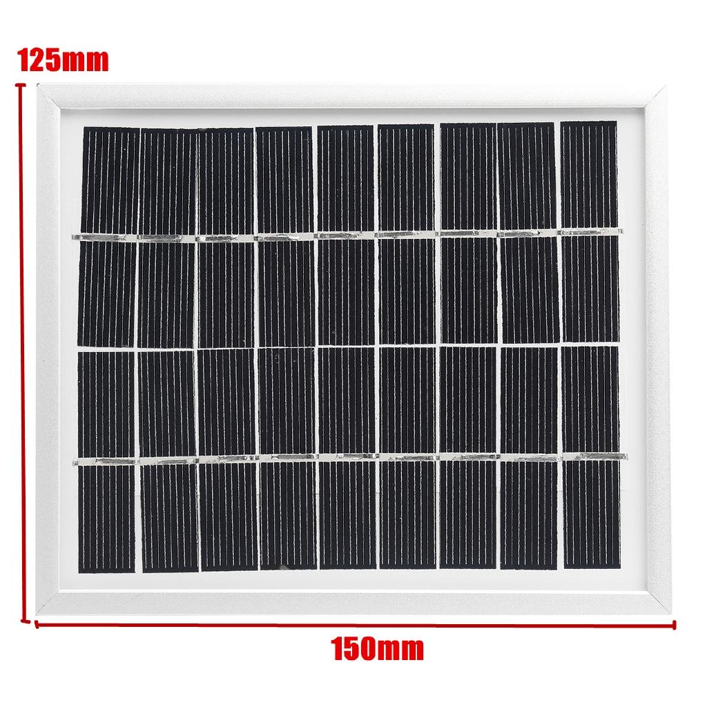 Солнечная панель Водяной насос Мощность Бассейн Погружной Фонтан Сад Растения Полив Мощность Фонтан Пруд Сад Наружный Декор 2 Вт