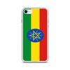 Coque Pour iPhone - Drapeau De l'Ethiopie - iPhone 8 - Silicone Souple - Design Fin Et Léger