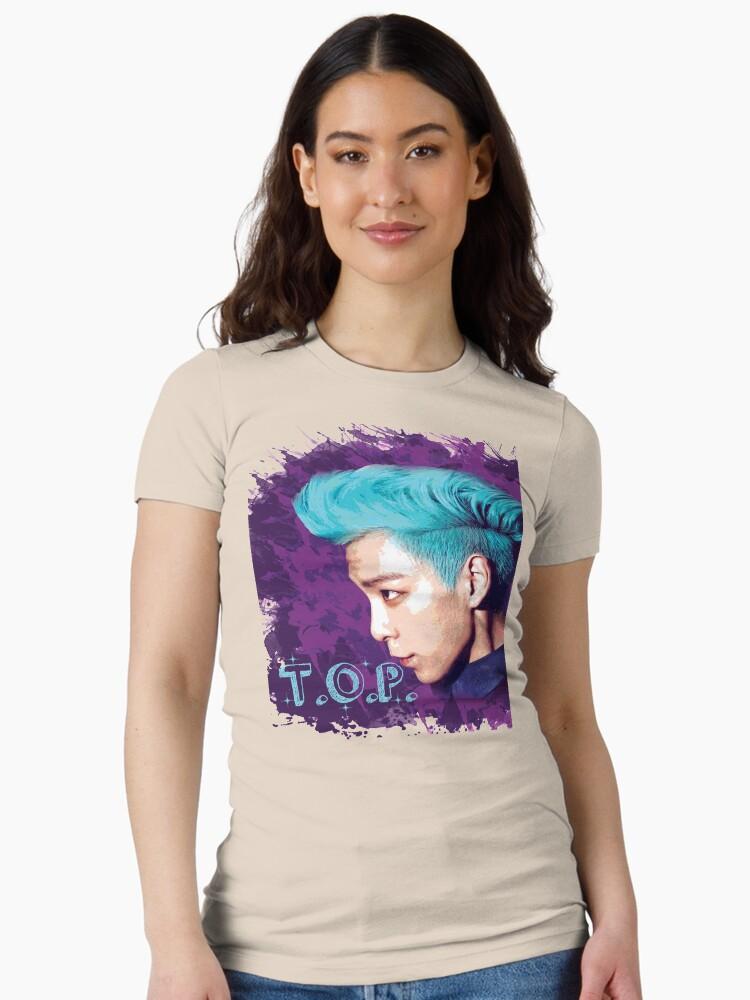 G-Dragon T.O.P ~ Приталенная футболка Big Bang