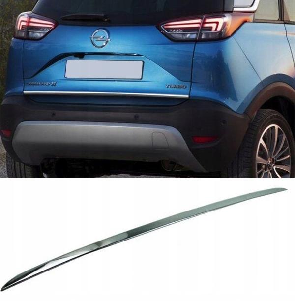 Opel Crossland - CHROME trims, trunk lid, rear