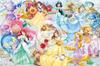 Epoch Jigsaw Puzzle Disney Herbarium Disney Princess Includes and Decorative Pieces 1000-Piece / (50x75cm) 97-801, Glue, Spatula,