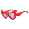 JYL Sunglasses Heart Cross Border Uv Protection Inflatable Sweet Use 40031