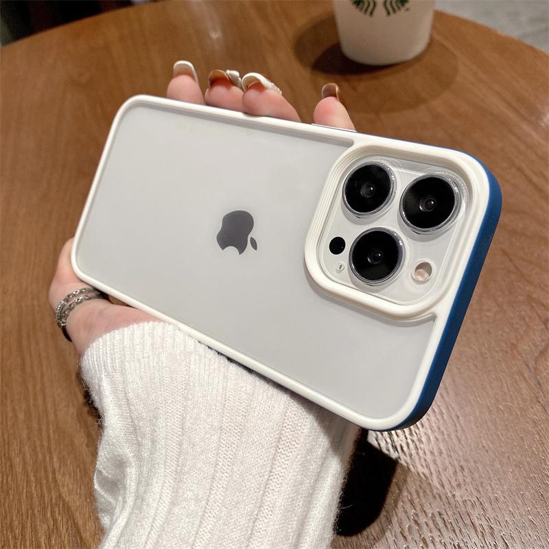 Прозрачный акриловый чехол для телефона для Iphone 13 Pro Max 12 11 Pro, силиконовый противоударный бампер, задняя крышка для Iphone Xs Max Xr 7plus