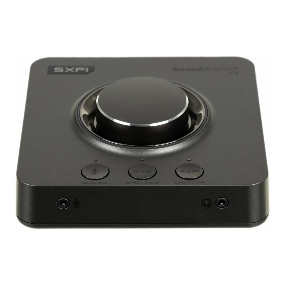 Креативная звуковая карта USB Sound Blaster X4 - Черная