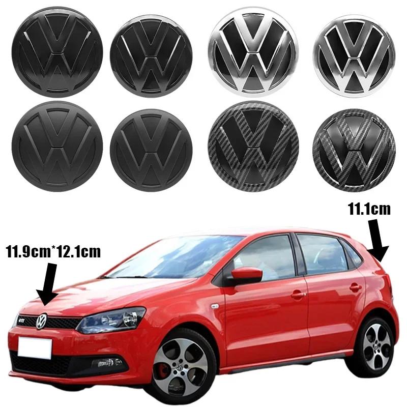 VW GTI GOLF 2026 Hot For VW VOLKSWAGEN 2Pcs VW Replacement Front Grill Badge Rear Trunk Lid Emblem Logo Decorative For Volkswage