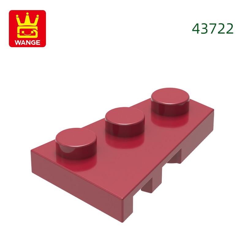 158 шт./лот 43723 2x3 Правый клин-пластина Строительные кубики Аксессуары MOC Совместимо с Фигурирующими кубиками Детские игрушки Идея для подарка Коробка