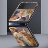 Cute Capybara Phone Case for Samsung Galaxy Z Flip 3 4 5 Folding Shell For Samsung Z Flip3 Flip4 Hard PC Fundas Bumper Cover