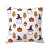 Призрачный мультяшный узор Хэллоуин ужас тыква наволочка для дивана гостиная квадратная наволочка 45x45