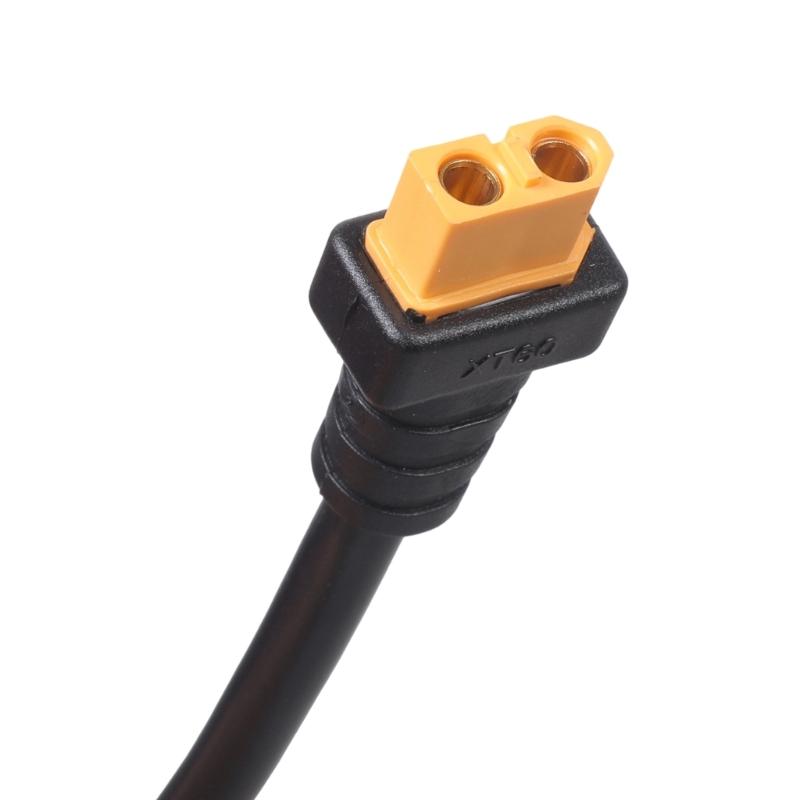 Набор из 2 кабелей-адаптеров XT60 Female на DC8020 Female 20A Высокий ток Медные жилы 14AWG Для солнечных генераторов Портативных электростанций