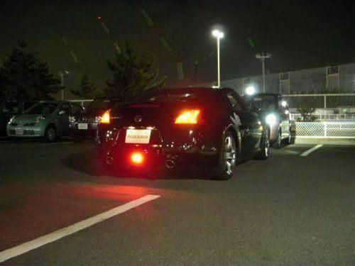 1PC F1 style 12LED Rear Tail Brake Stop Light Third Strobe Fog DRL Red Lens Lamp