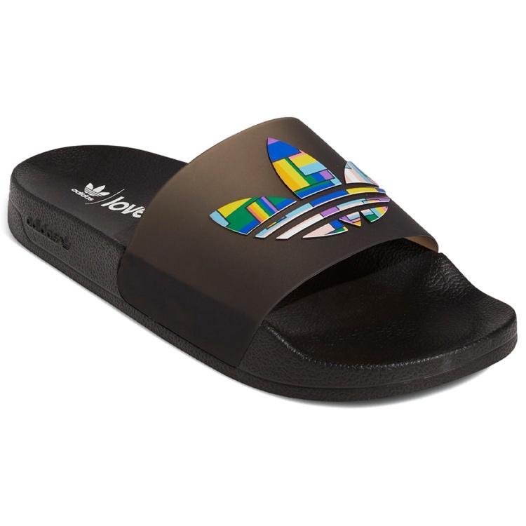 adidas Шлепанцы Adilette 'Pride - Core Black' Мужские FY9017