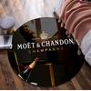 1Pc Moet Chandon champagne Circular Print Rug - home decoration Carpet For Living Room Bedroom Flooring Computer Chair Area Rug