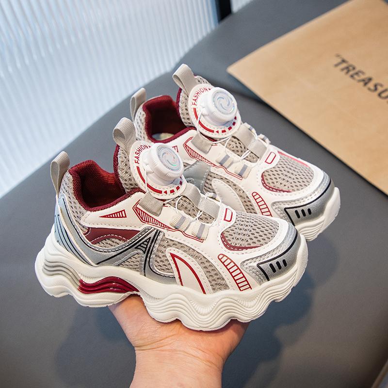 Детская мода Four Seasons Дышащая повседневная обувь для детей Бег Спорт Студенты Девочки Трендовые удобные кроссовки для спортзала