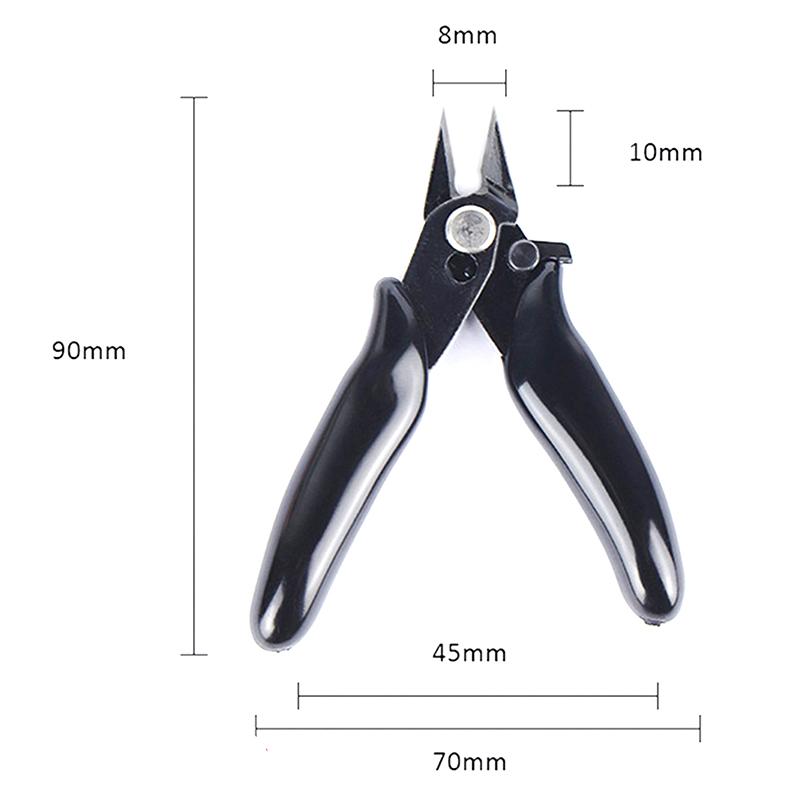 3.5 Inch Diagonal Mini Plier Wire Cutters Electronic Wire Cable Cutter Hand Tool