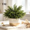 Artificial Greenery Branches 17.7" Lifelike Touch Norfolk Pine for Vase, Christmas Faux Stems, Fake Bundles Table Settings Cedar Picks DIY Garland