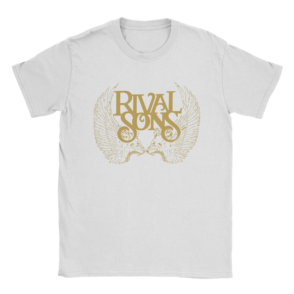 Всесезонная мужская женская рубашка Rock Rival Sons Metal Band, одежда, музыка, топы из чистого хлопка, футболка, новинка