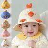 Thin Baby Sun Hat Little Duck Toddler Beach Hat Fashion Fisherman Hat  1-3 Years Spring Summer