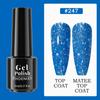 PHOENIXY 5ML Long-lasting Gel Nail Polish Top Base Coat Needed UV LED Soak-off Gel Nail Varnishes