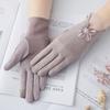 Нескользящие перчатки для защиты от солнца, дышащие варежки, модные перчатки с сенсорным экраном для женщин