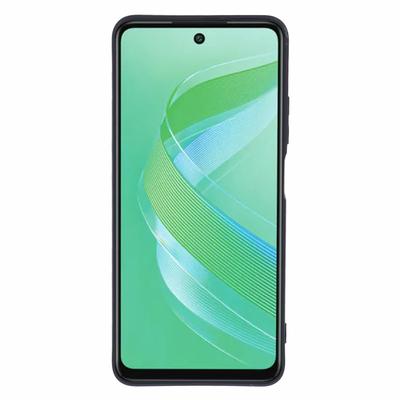 Для Infinix Smart 8 4G Чехол для телефона с прямыми краями Защита объектива ТПУ чехол