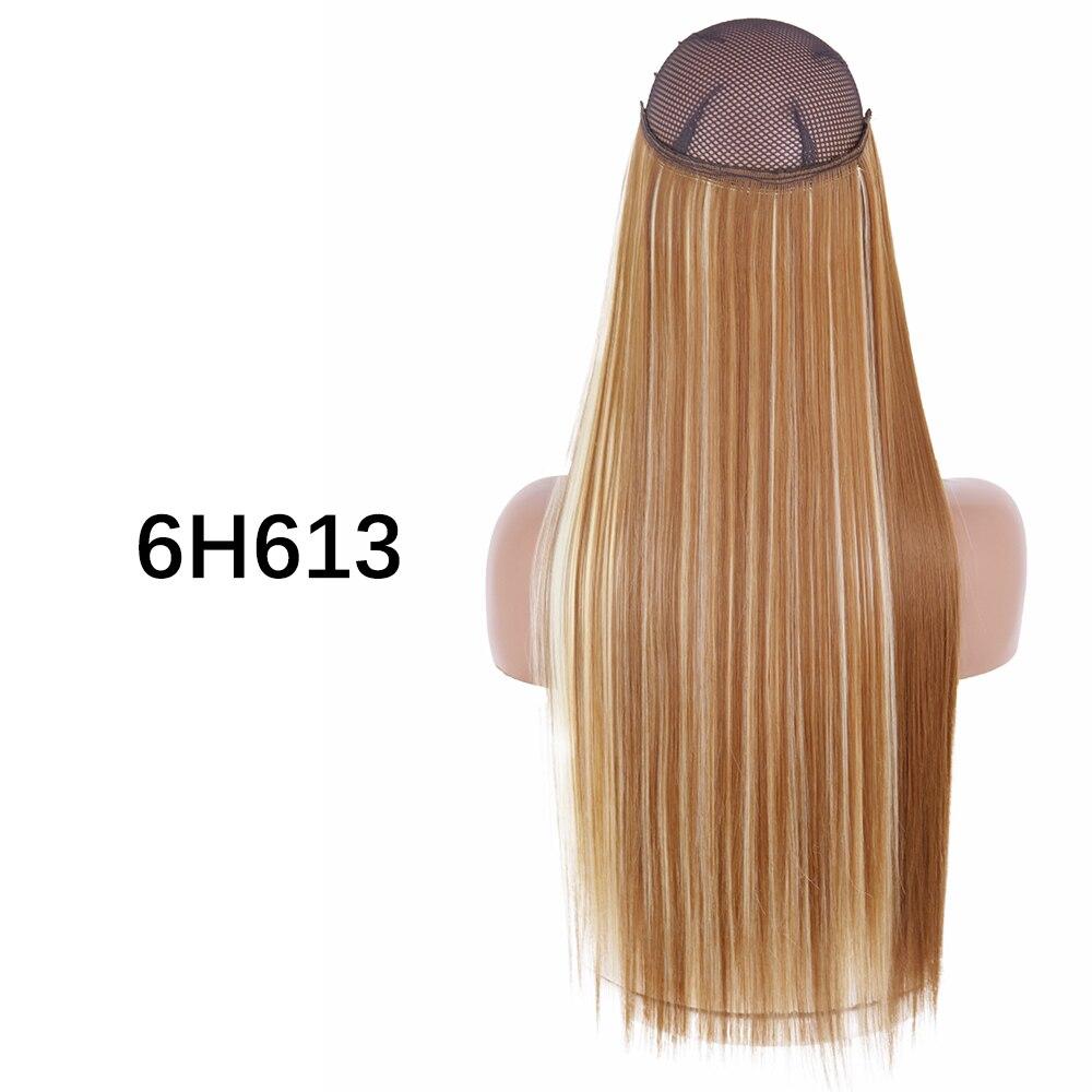 MISS WIG Женская повседневная одежда, натуральные волнистые невидимые наращивание волос без зажимов, длинные волнистые прямые волосы из синтетического волокна