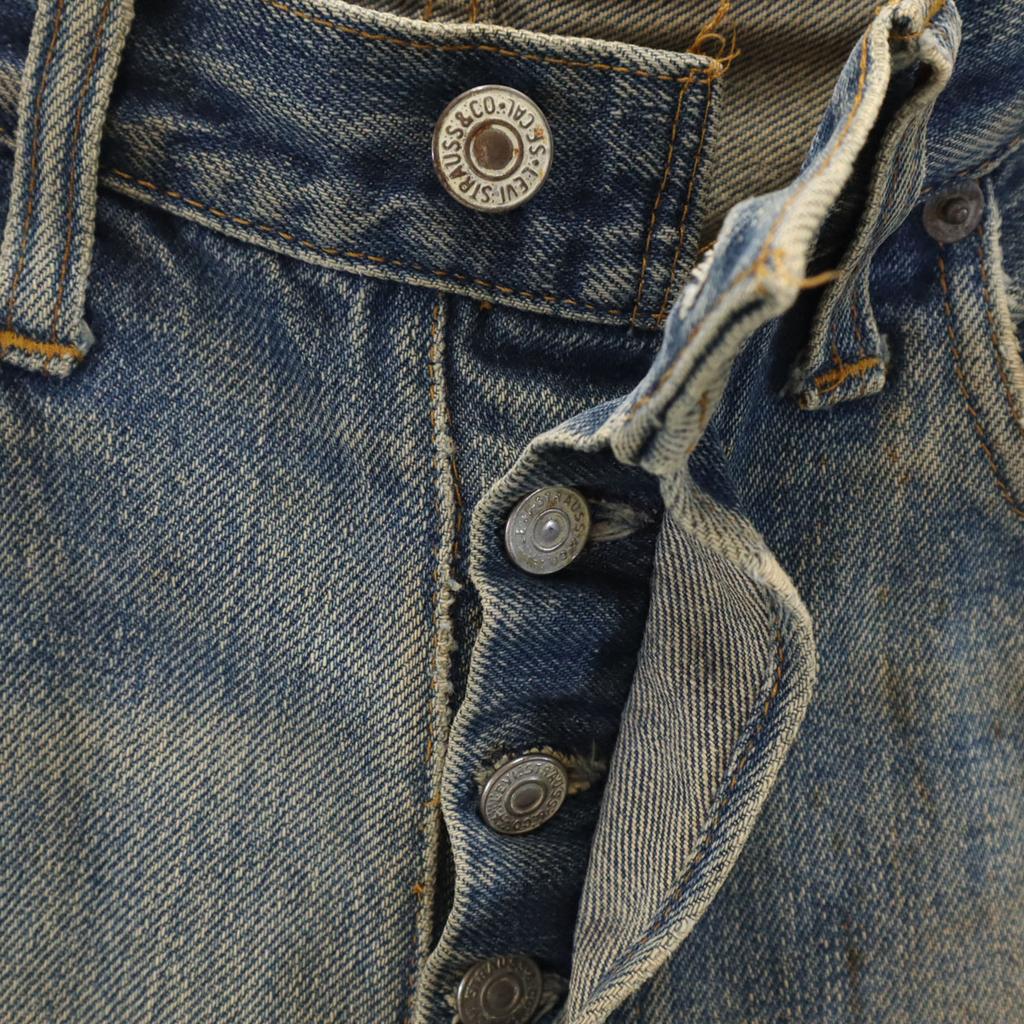 Levi's Винтажные джинсовые шорты 70-х W31 Синие Мужские Б/У