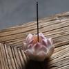 speed mao Stylish Lotus Incense Burner Stand, Incense and Candle Holder, Perfect for Relaxation and Healing, Pink