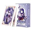 Beelzebul Poker Playing Cards Board Games Child Kids Toys Children Toy Deck Card Game Set Anime Raiden Ei Shogun
