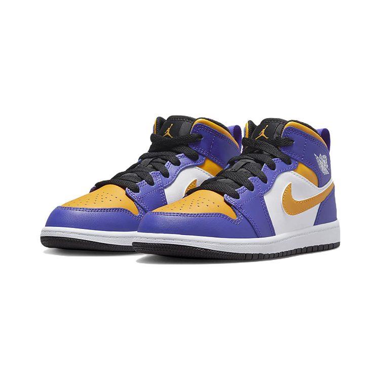 Jordan 1 Mid Lakers PS DQ8424-517