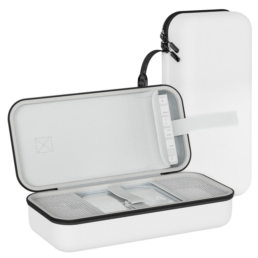 Carrying Case for Mac Mini M4/M4 Pro Computer Host Storage Portable Bag Keyboard Organizer Accessories Protective Hard Cas