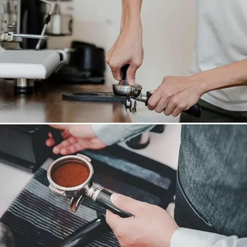 51/53/58mm Coffee Tamper Stainless Steel Base Espresso Distribution Tool Coffee Grounds