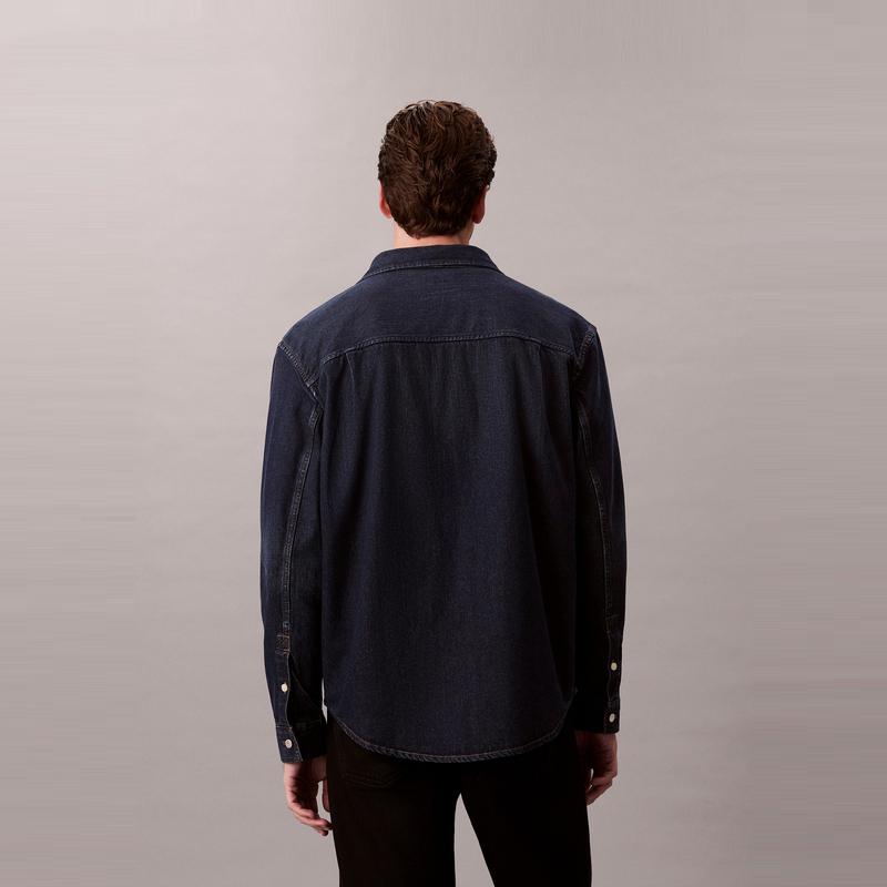 Calvin Klein flap-pocket overshirt 4RD709G